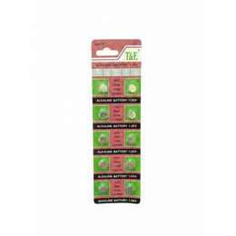 Alkalické knoflíkové baterie AG2 1.55V – sada 10 ks