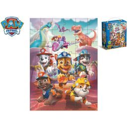 Paw Patrol Dino Rescue puzzle 32x23cm 48dílků v krabičce
