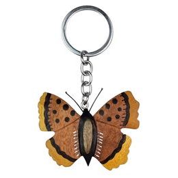 2Kids Toys Dřevěná klíčenka velká Motýl