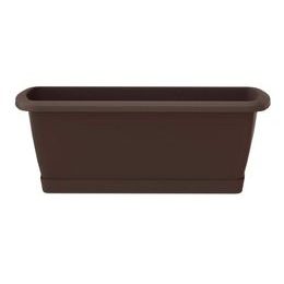Truhlík s miskou RESPANA SET hnědý 49cm