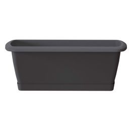 Truhlík s miskou RESPANA SET antracit 49 cm
