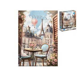 Puzzle 48x68cm Paříž 1000dílků v krabičce