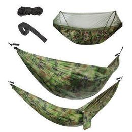Turistická houpací síť Santiago - Army 260x140cm
