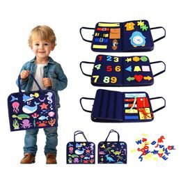 2Kids Toys Senzorická busy kniha Vodní / Dino svět