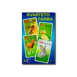 Kvarteto farma 7x10,5x1,5cm 32ks v krabičce