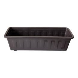 Samozavlažovací truhlík Garden flor 50 cm hneda