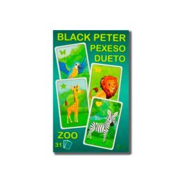 Černý Petr/Pexeso/Dueto ZOO 3v1 7x10,5x1,5cm 31ks v krabičce