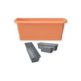Truhlík se zavlažov. systémem RESPANA EASYCARE 59,3cm terakota