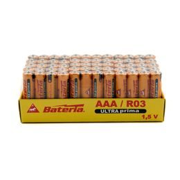 Bateria baterie AAA/R03 balení 60ks