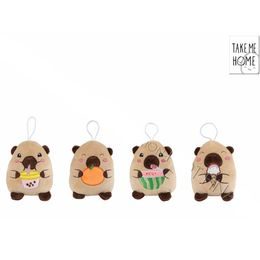 Take Me Home kapybara plyšová 12,5cm 4druhy 0m+ 12ks v DBX
