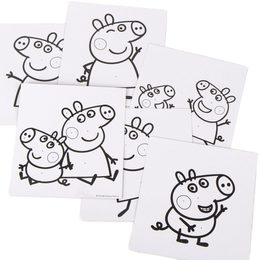 Omalovánková sada s čísly Peppa Pig