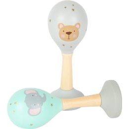 small foot Dřevěné rumba koule Pastel sada 2 ks