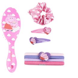 Sada s kartáčem na vlasy Peppa Pig
