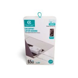 Ultra Rychlonabíječka 65W 2v1 USB 3.0 USB-C s kabelem USB-C 2M Gpengkj