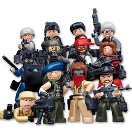 Sluban Figurky M38-B0583 Policajti a zloději 1 ks v sáčku, různé druhy