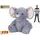Plush Friends slon plyšový 50cm sedící 0m+