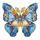 RoboTime Dřevěné puzzle Motýl Morpho Helena