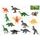 Dinosaurus 4-8cm 12druhů 12ks v sáčku