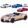 Kinsmart Bugatti Mistral 13cm 1:36 kov zpětný chod 4barvy 12ks v DBX