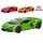 Kinsmart Lamborghini Revuelto kov 12,5cm 1:38 zpětný chod 3barvy 12ks v DBX