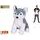 Plush Friends husky plyšový 45cm sedící 0m+