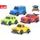 Mini Club auto 9,5cm volný chod 4druhy 4barvy 18m+ 12ks v DBX