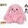 Plush Friends králík růžový plyšový 50cm sedící 0m+