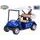 2-Play Traffic golfový vozík 10cm kov zpětný chod s golfovými holemi v krabičce