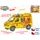 2-Play Traffic ambulance CZ 11cm kov zpětný chod na baterie česky mluvící se světlem v krabičce