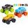 Mini truck vozidla 8cm 3druhy 5barev 18m+ 40ks v DBX