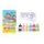 Sada barvy na sklo glitter 5+1ks 22ml