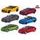 Kinsmart BMW modely 13cm kov zpětný chod 3druhy 4barvy 12ks v DBX