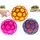 Toys&Trends míček hexagon strečový 6,5cm 3barvy 12ks v DBX