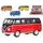 Kinsmart Autobus VW Classical 1962 1:32 13cm kov zpětný chod 4barvy 12ks v DBX
