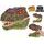 Maňásek dinosaurus 21x14cm 2barvy 6ks v DBX