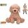 Plush Friends pes plyšový béžový 78cm sedící 0m+