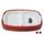 OKPup Miska pro psy plastová 35x21cm Double Alfie