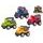 Auto stavební 9-10cm zpětný chod 4druhy 12ks v DBX