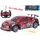 R/C auto závodní 26cm 27MHz plná funkce na baterie se světlem 2barvy v krabičce