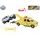 Kids Globe Traffic odtahovka 14cm kov zpětný chod na baterie světlo+zvuk s autem 11,5cm v krabičce