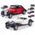 Auto old timer 11,5cm 1:36 kov zpětný chod 2druhy 3barvy v krabičce