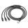 Ultra 6A nabíjecí datový kabel 1m Lightning & Micro & Type-C