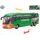 Kids Globe Traffic autobus 18,5cm kov zpětný chod na baterie se světlem a zvukem v krabičce