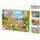 Puzzle dětské 25x17,5cm zvířátka 24dílků v krabičce 4druhy 12ks v PDQ