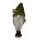 Vánoční skřítek trpaslík stojící figurka 18cm