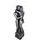 Bartek Svíčka Figurka Lovers 250mm stříbrná