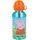 Hliníková láhev na pití Prasátko Pepa 400 ml - oranžová/modrá