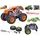 Roadblasters monster truck 12cm na setrvačník šroubovací 2barvy v krabičce