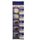 Lithiové knoflíkové baterie CR2330 – 5 ks