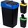 Heidrun Odpadkový koš Push&Up "recyklace" 60 L